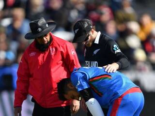 NZ vs AFG: Rashid Khan failed his first concussion test after ball hitting on his head
