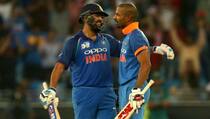 Rohit Sharma and Shikhar Dhawan equalled second-most hundred-run opening partnerships in one-day