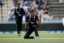 It is a bit special: Trent Boult after taking Carlos Brathwaite’s catch