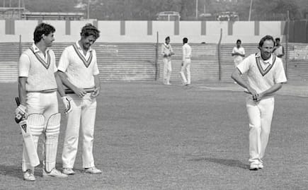 Vic Marks on England’s 1984-85 tour to India, his TMS debut in Delhi, a World Cup record and his memoir