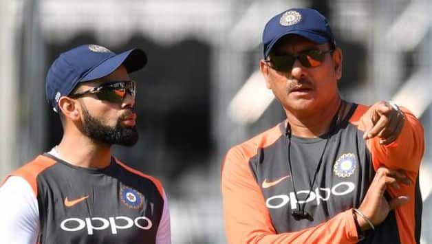 Virat Kohli Ravi Shastri AFP