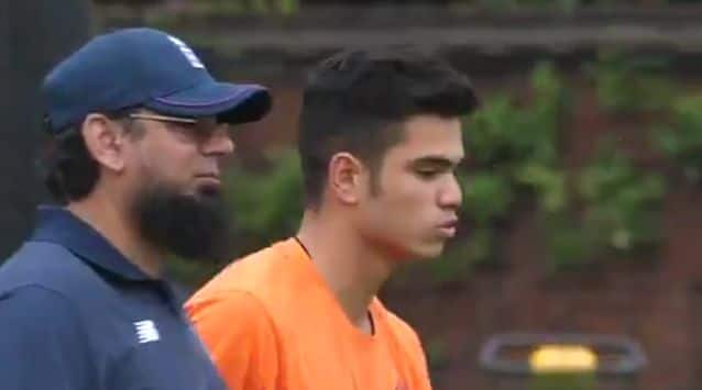 Arjun Tendulkar bowls in England nets ahead of ENG-AUS match at Lord’s