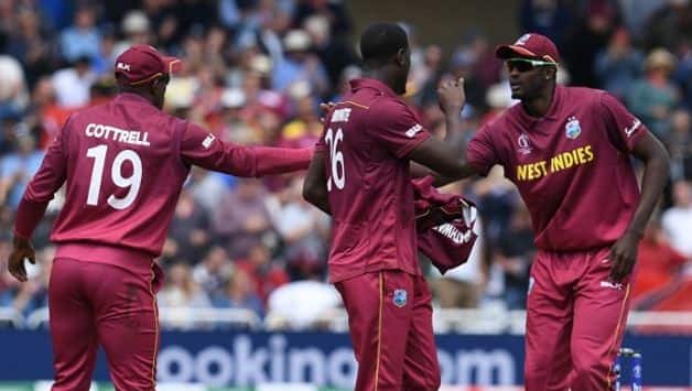 West Indies win toss and field against South Africa at World Cup