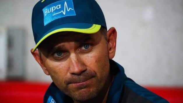 Australia coach in Justin Langer