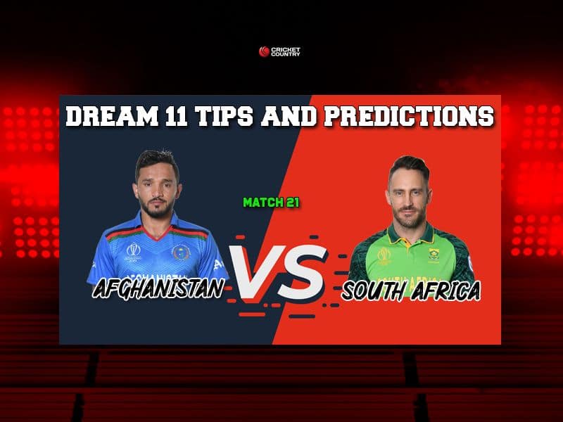 AFG vs SA Dream11 Prediction LIVE: Best Playing XI Players to Pick for Today’s Match between Afghanistan and South Africa at 6 PM