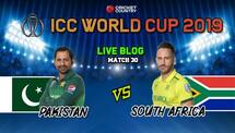 Cricket World Cup 2019: Latest points table updated after Pakistan-South Africa game