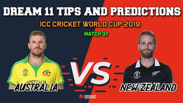 AUS vs NZ Dream11 Prediction, Cricket World Cup 2019, Match 37: Best Playing XI Players to Pick for Today’s Match between Australia and New Zealand at 6 PM