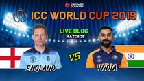 Match highlights India vs England, Match 38: Jonny Bairstow, Liam Plunkett lead England to 31-run victory, keep semi-final hopes alive