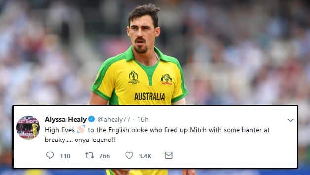 England supporters’ taunt fired up Mitchell Starc