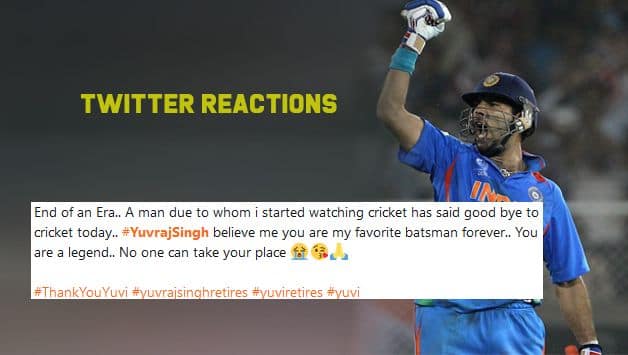 Yuvraj Singh bids adieu to international cricket – Twitter reactions