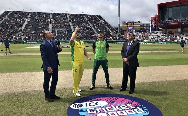 Australia vs South Africa, Australia, South Africa, Faf du Plessis, Aaron Finch, ICC World Cup 2019, World Cup