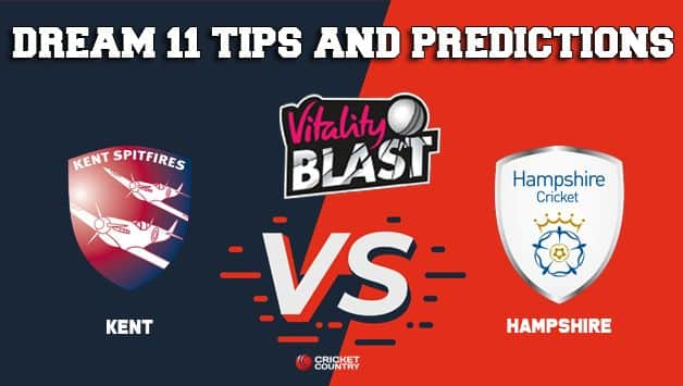 Kent vs Hampshire Dream11 Predictions