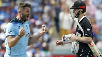 ICC World Cup 2019 Final at Lords: England vs New Zealand, Woakes, Plunkett shines, New zealand sets 242 runs target for England