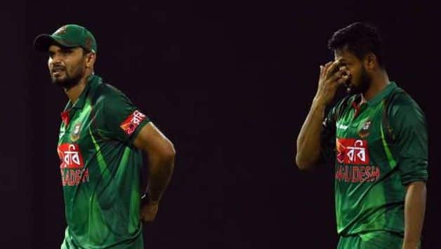 Mashrafe Mortaza shakib al hasan @AFP