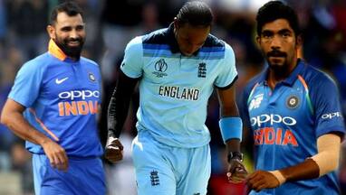Mohammed Shami Jofra Archer and Jasprit Bumrah