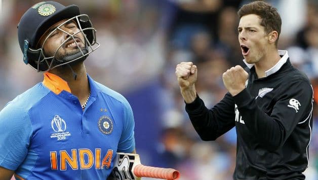 Rishabh Pant and Mitchell Santner