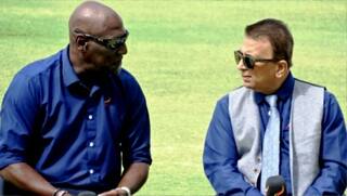 Vivian Richards and Sunil Gavaskar part of commentary panel for Windies series