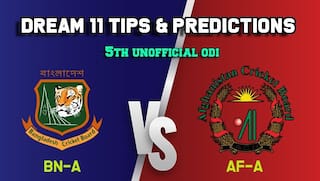 BN A vs AF A Dream11 Team Bangladesh A vs Afghanistan A, 5th Unofficial ODI, Bangladesh A vs Afghanistan A ODI – Cricket Prediction Tips For Today’s Match BN A vs AF A at Savar