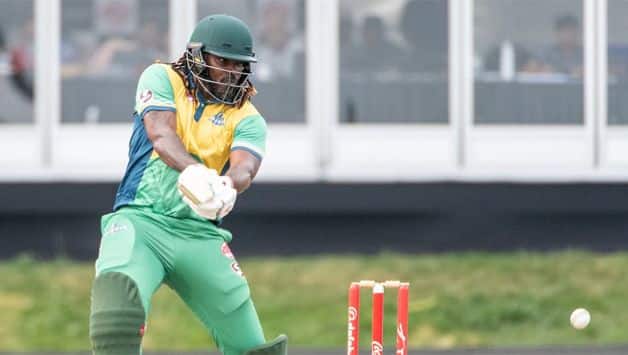 Chris Gayle hammers 122* off 54 balls to help Vancouver Knights register second highest T20 total
