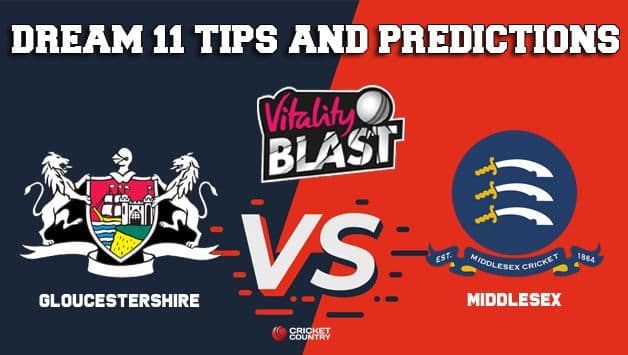 Dream11 Team Gloucestershire vs Middlesex South Group VITALITY T20 BLAST ENGLISH T20 BLAST – Cricket Prediction Tips For Today’s T20 Match GOL vs MID at Cheltenham