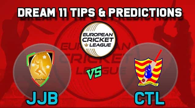 Dream11 Team JCC Brescia vs Catalunya Cricket Club Group B European Cricket League-T10 – Cricket Prediction Tips For Today’s T10 Match JJB vs CTL at La Manga Club