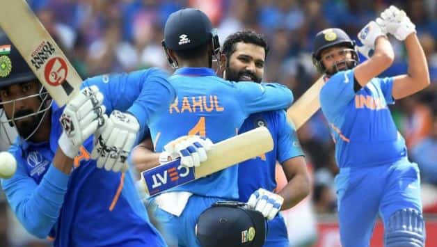 kl Rahul Rohit Sharma Designed Photo