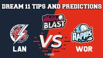 Dream11 Team Lancashire vs Worcestershire North Group VITALITY T20 BLAST ENGLISH T20 BLAST – Cricket Prediction Tips For Today’s T20 Match LAN vs WOR at Manchester