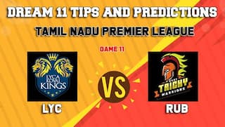 Dream11 Team Lyca Kovai Kings vs Ruby Trichy Warriors Match 11 TNPL 2019 TAMIL NADU T20 – Cricket Prediction Tips For Today’s T20 Match LYC vs RUB at Tirunelveli
