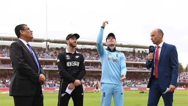 Unchanged New Zealand opt to bat first vs England in final