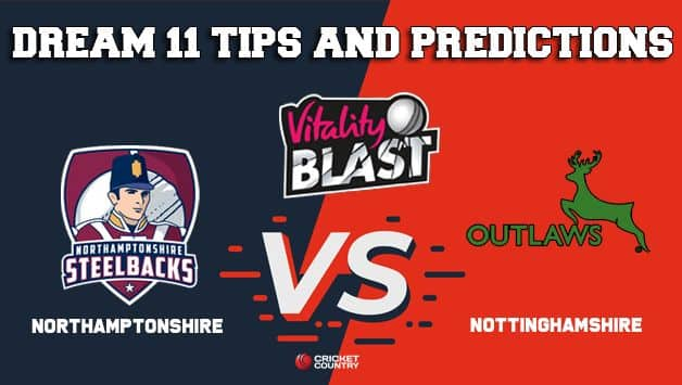 Northamptonshire vs Nottinghamshire Dream11 Team, NOR vs NOT - Check My Dream11 Team, Best players list of today's match, Northamptonshire vs Nottinghamshire Dream11 Team Player List, NOR vs NOT Dream11 Team Player List, Nottinghamshire Dream11 Team Player List, Northamptonshire Dream11 Team Player List,Dream11 Guru Tips, Online Cricket Tips, North Group VITALITY T20 BLAST ENGLISH T20 BLAST, Online Cricket Tips - VITALITY T20 BLAST ENGLISH T20 BLAST, Cricket Tips And Predictions - North Group, Northamptonshire, Nottinghamshire, Nottinghamshire vs Northamptonshire, VITALITY T20 BLAST ENGLISH T20 BLAST