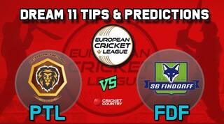 Dream11 Team PTL vs FDF Group B European Cricket League-T10 – Cricket Prediction Tips For Today’s T10 Match St. Petersburg Lions vs SG Findorff at La Manga Club