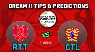 Dream11 Team RTT vs CTL Semi-final European Cricket League-T10 – Cricket Prediction Tips For Today’s T10 Match VOC Rotterdam vs Catalunya Cricket Club at La Manga Club