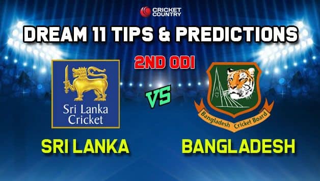 Dream 11 team BAN vs SL, 2nd ODI, Sri Lanka vs Bangladesh ODI – Cricket Prediction Tips For Today’s Match BAN vs SL at Colombo