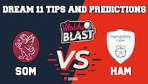 Dream11 Team Somerset vs Hampshire South Group VITALITY T20 BLAST ENGLISH T20 BLAST – Cricket Prediction Tips For Today’s T20 Match SOM vs HAM at Taunton