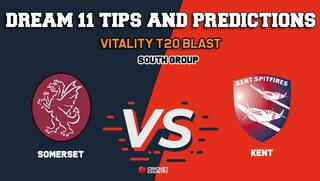 Dream11 Team Somerset vs Kent South Group VITALITY T20 BLAST – Cricket Prediction Tips For Today’s T20 Match SOM vs KEN at Canterbury
