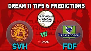 Dream11 Team SVH vs FDF Semi-final European Cricket League-T10 – Cricket Prediction Tips For Today’s T10 Match Svanholm Cricket Club vs SG Findorff at La Manga Club