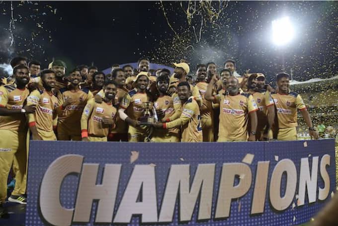 TNPL 2019: G Periyasamy stars with 5/15 as Chepauk Super Gillies beat Dindigul Dragons by 12 runs in final