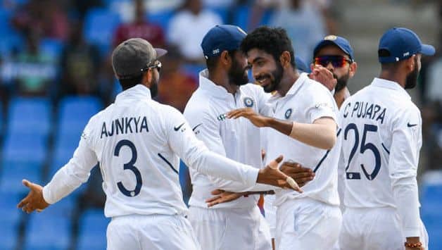 India vs West Indies: Jaspirt Bumrah, Ajinkya Rahane guide india to 318 run victory