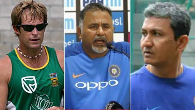 Jonty rhodes Bharat Arun Sanjay Bangar