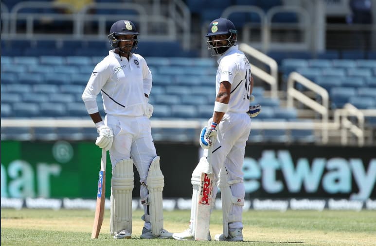 India vs West Indies, 2nd Test: Virat Kohli, Mayank Agarwal hits half centuries, India to 264/5 at stumps on Day 1