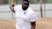West Indies’ Rakheem Cornwall could become the heaviest cricketer to play Test cricket