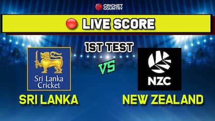 Live cricket score: SL vs NZ 1st Test, Day 1: Heavy rain forces early end to day 1 after Akila Dananjaya’s fifer, New Zealand 203/5