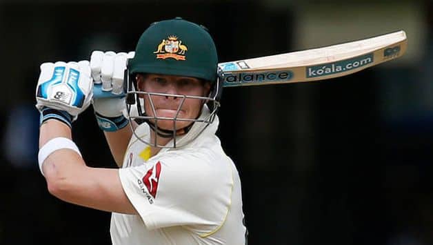 Steve Smith bats against bowlers in the nets, expected to play Derbyshire tour match