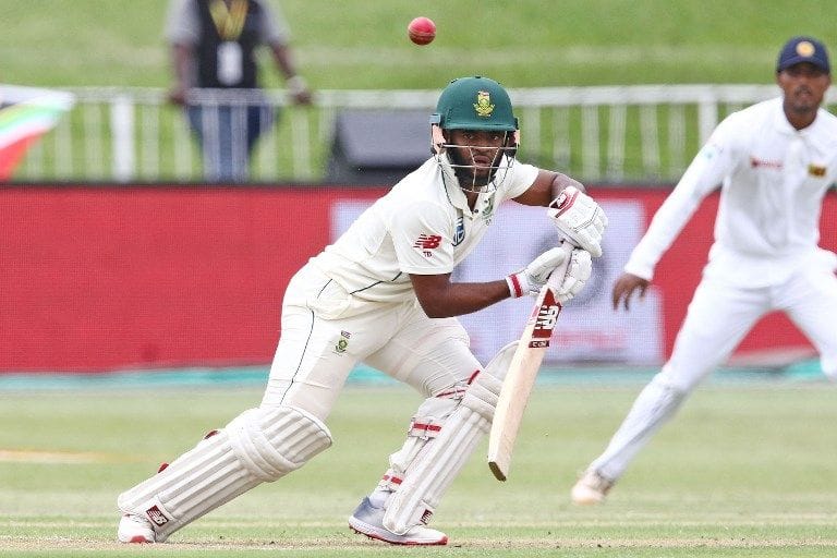 Temba Bavuma batting