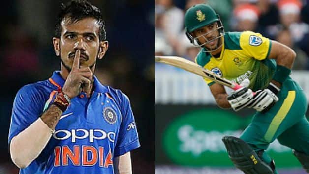 Reeza Hendricks Yuzvendra Chahal