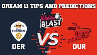 Dream11 Team Derbyshire vs Durham Match T20 BLAST 2019 2019 T20 Blast – Cricket Prediction Tips For Today’s T20 Match DER vs DUR at Derby
