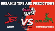 Dream11 Team Durham vs Nottinghamshire North Group VITALITY T20 BLAST ENGLISH T20 BLAST – Cricket Prediction Tips For Today’s T20 Match DUR vs NOT at Nottingham