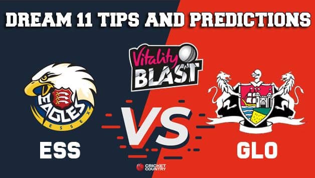 Dream11 Team Essex vs Surrey South Group VITALITY T20 BLAST ENGLISH T20 BLAST – Cricket Prediction Tips For Today’s T20 Match ESS vs GLO at Bristol