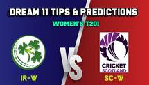 IR-W vs SC-W Dream11 Team Ireland Women vs Scotland Women, 11th Match, Women’s Quadrangular series T20I – Cricket Prediction Tips For Today’s Match IR-W vs SC-W at Deventer