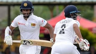 2nd Test: Karunaratne steady for Sri Lanka in rain-affected opening day
